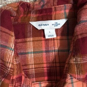 Old Navy Multicolor Plaid Shirt
